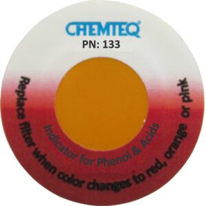 Phenol & Acids Breakthrough Indicator Sticker for Low Flow Filters (BTIS LFF)