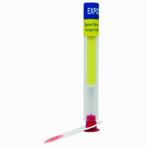 Pyridine and Basic Vapors Breakthrough Indicator for Low-Flow Filters (BTI LFF)