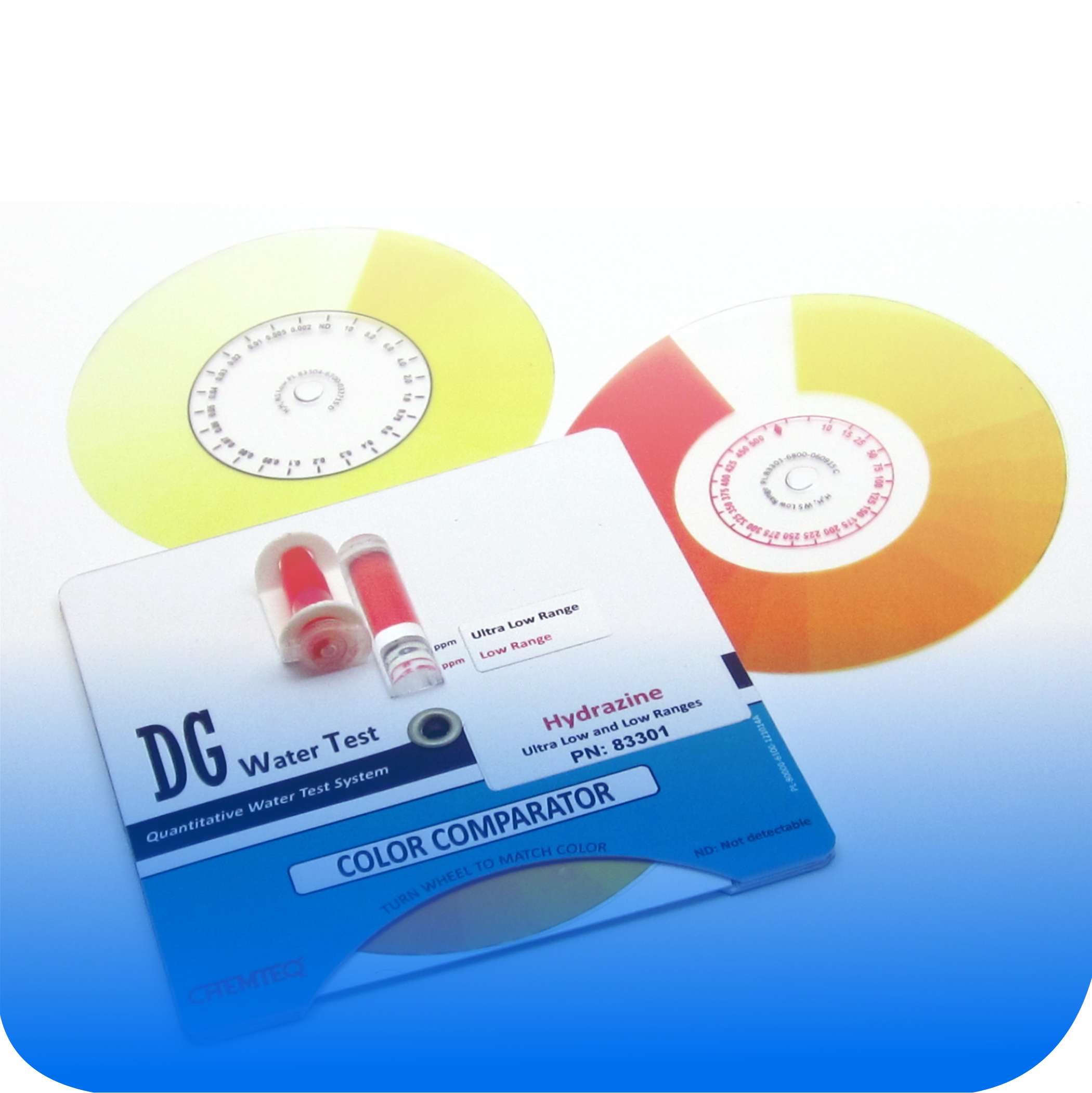 Hydrazine Water Test Kit Ultra Low and Low Ranges