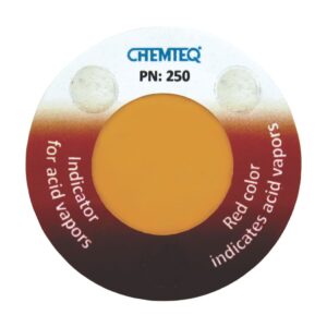 Acids Breakthrough Indicator Sticker Type B (BTIS B)