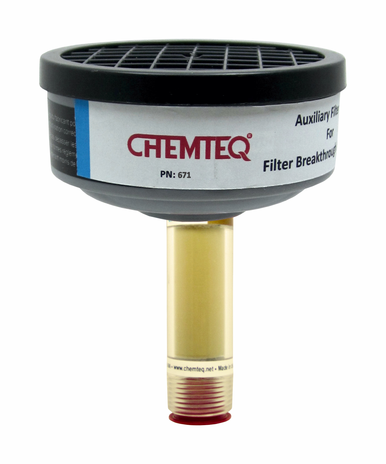 Allyl Bromide Breakthrough Indicator with Auxiliary Filter Trap (BTI AFT) - Image 3