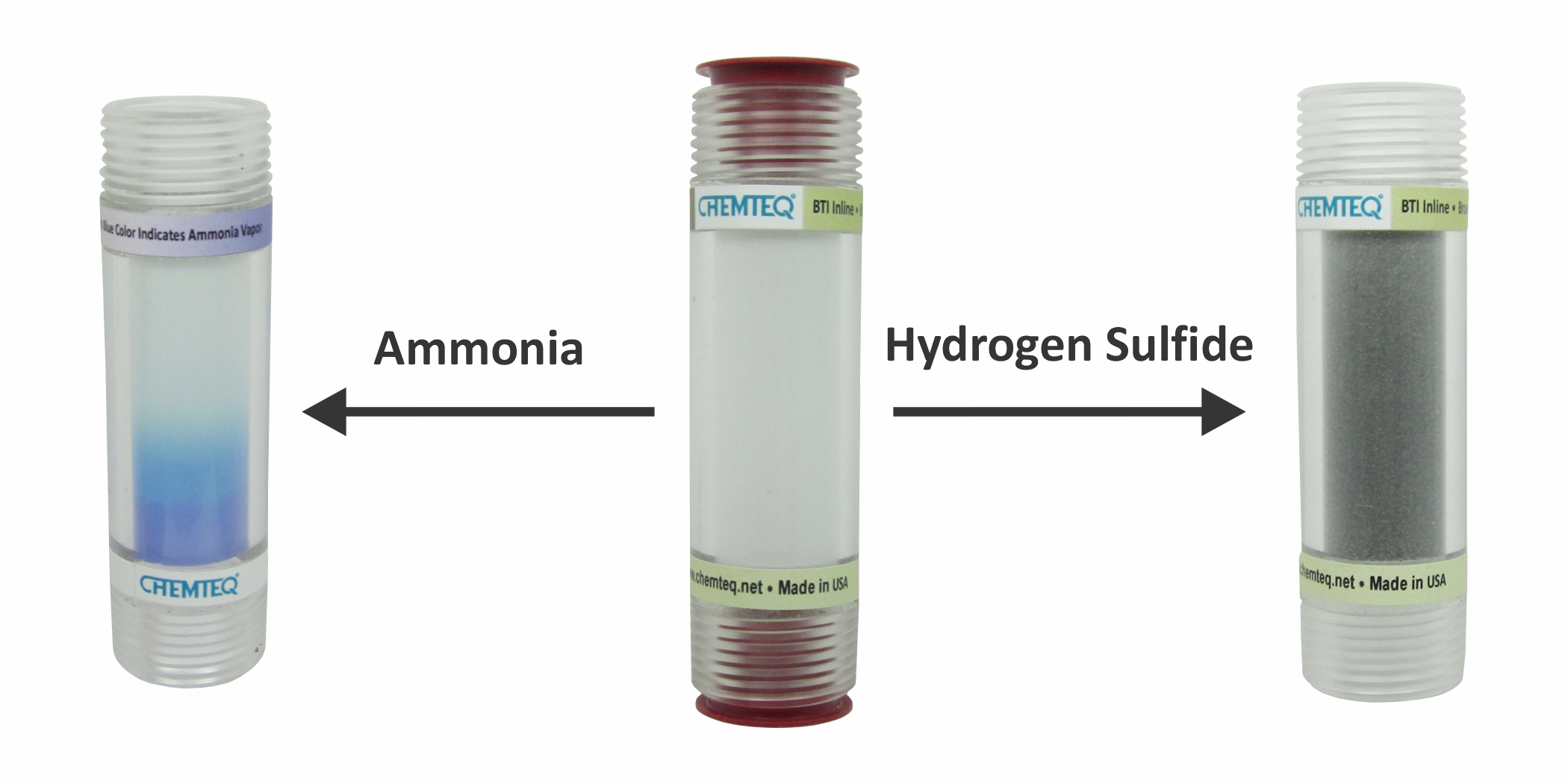 Ammonia & Hydrogen Sulfide Breakthrough Indicator Inline - Image 2