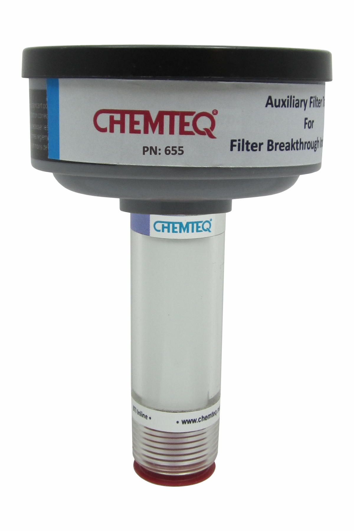 Ammonia & Hydrogen Sulfide Breakthrough Indicator with Auxiliary Filter Trap (BTI AFT) - Image 3