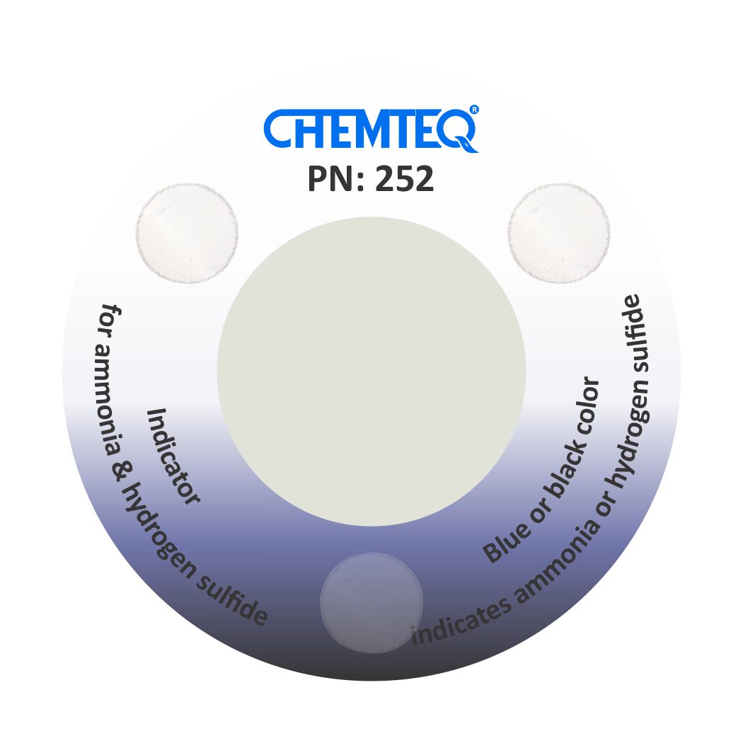 Ammonia & Hydrogen Sulfide Breakthrough Indicator Sticker Type B (BTIS B) - Image 3