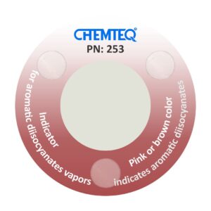 Aromatic Diisocyanates Breakthrough Indicator Sticker Type B (BTIS B)