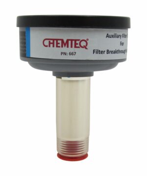 Chlorine Dioxide Breakthrough Indicator with Auxiliary Filter Trap (BTI AFT)