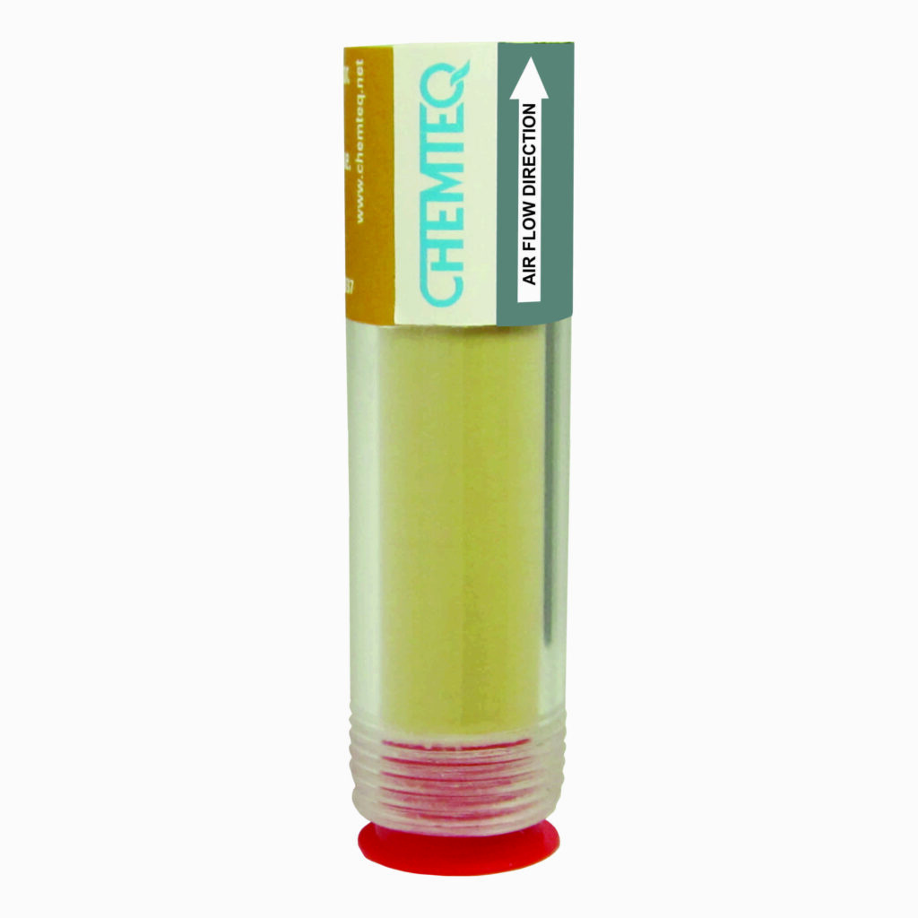 Glutaraldehyde Filter Breakthrough Indicator