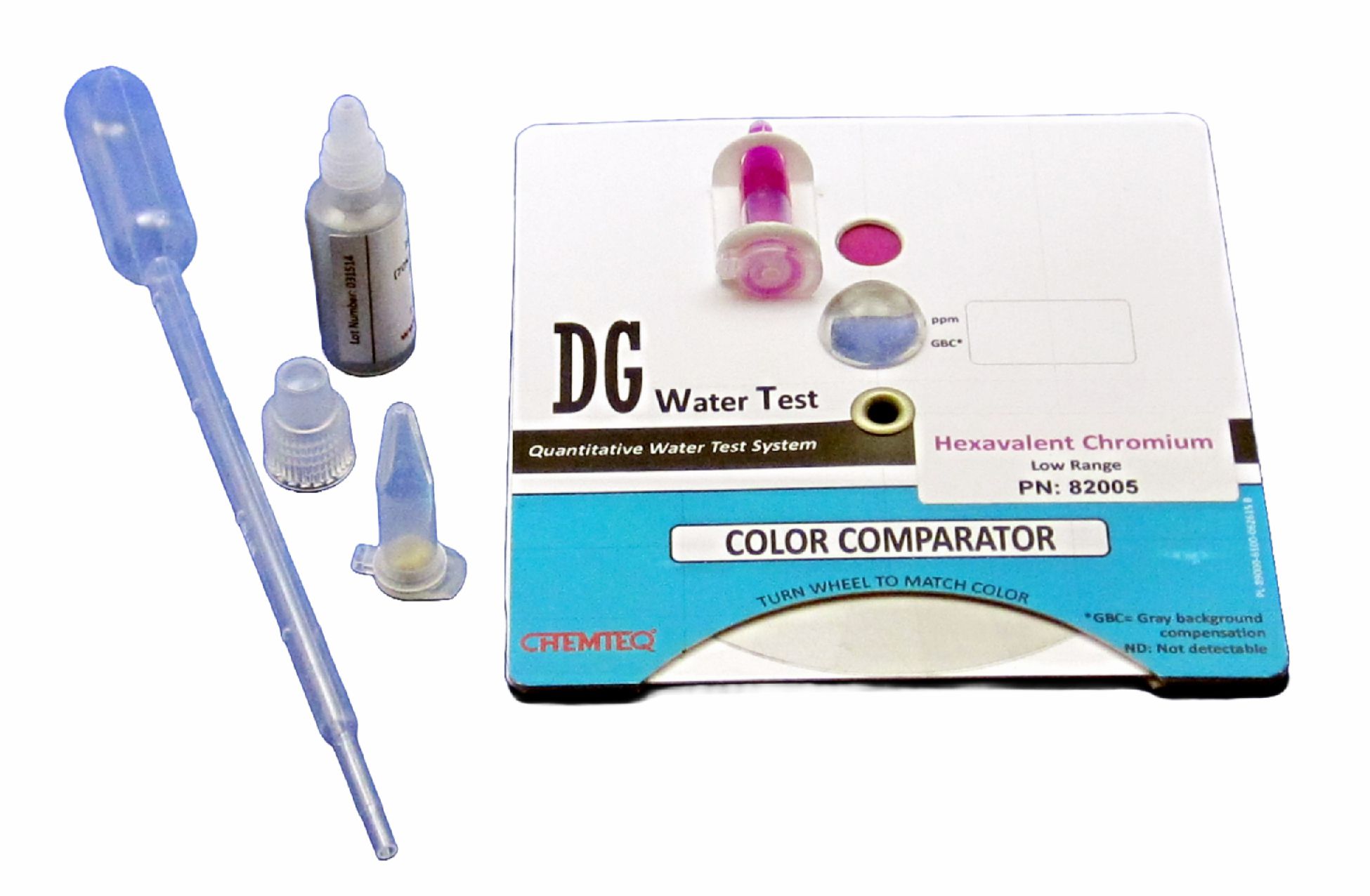 Hexavalent Chromium Water Test Kit Low Range - Image 2