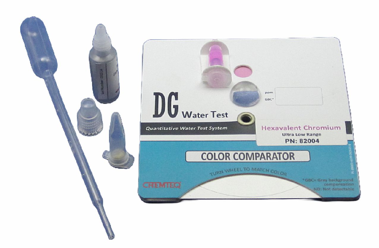 Hexavalent Chromium Water Test Kit Ultra Low Range - Image 2
