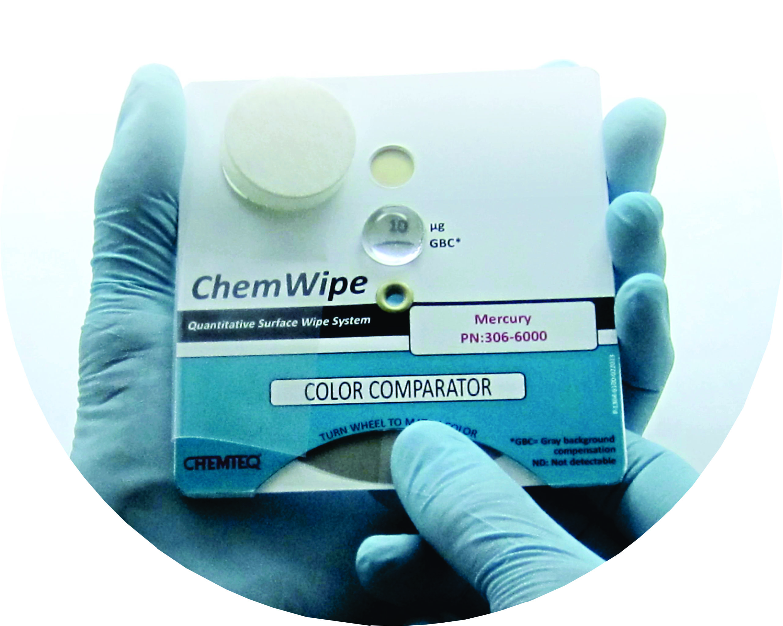 Mercury & Mercury II Color Comparator | Accurate Surface Contamination Testing