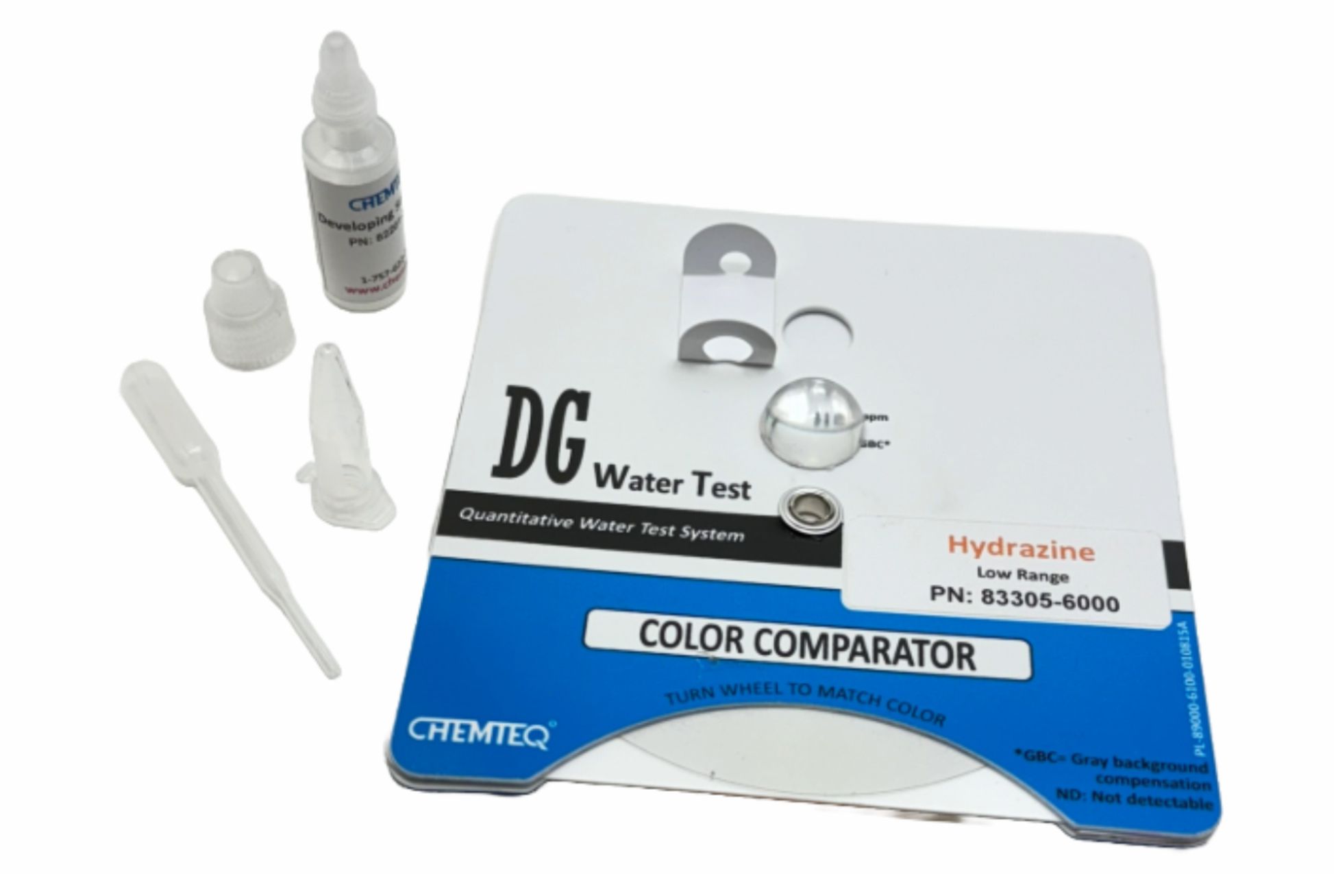Hydrazine DG Water Test Kit Low Range - Image 2