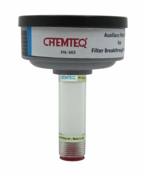 Hydrogen Sulfide Breakthrough Indicator with Auxiliary Filter Trap (BTI AFT)