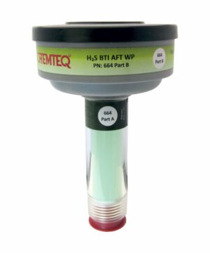 Hydrogen Sulfide Breakthrough Indicator with Auxiliary Filter Trap (BTI AFT) Waterproof