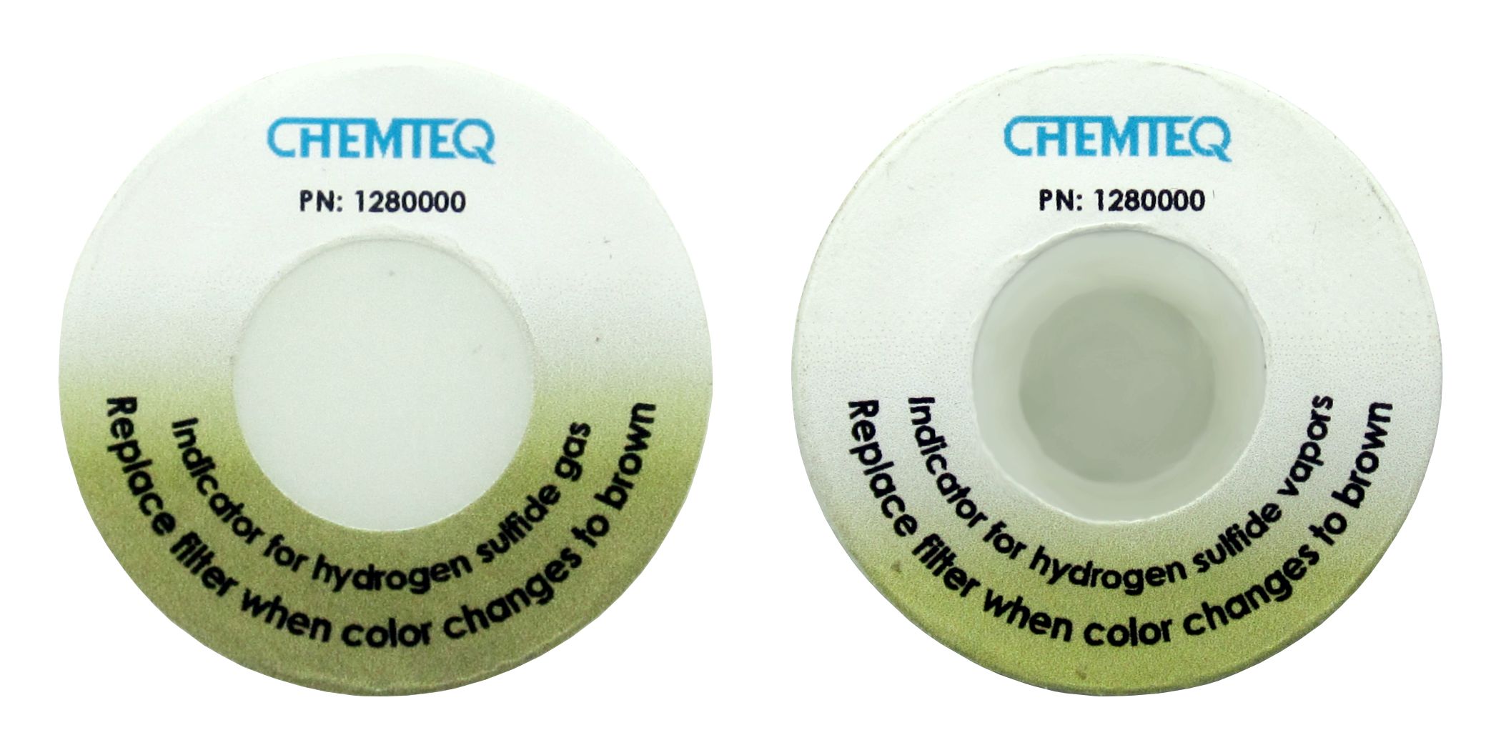Hydrogen Sulfide Filter Breakthrough-Indicator Sticker – BTIS - Image 2