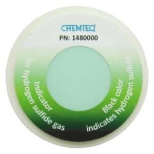 Hydrogen Sulfide Breakthrough Indicator Sticker - Sewer Manhole Filters