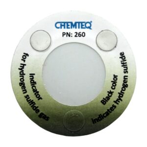 Hydrogen Sulfide Breakthrough Indicator Sticker Type B