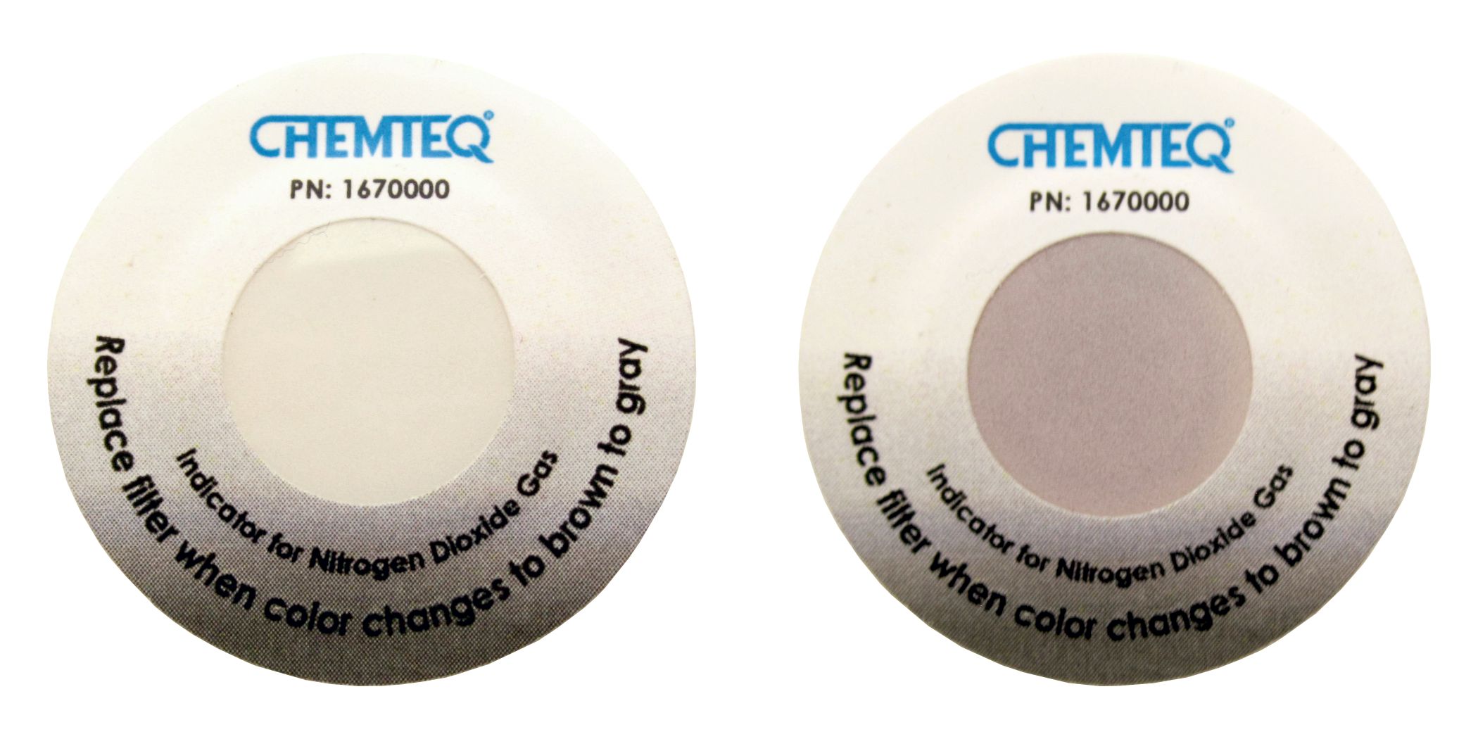 Nitrogen dioxide Filter Breakthrough-Indicator Sticker – BTIS - Image 2