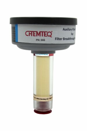 Organic Vapors Breakthrough Indicator with Auxiliary Filter Trap (BTI AFT)