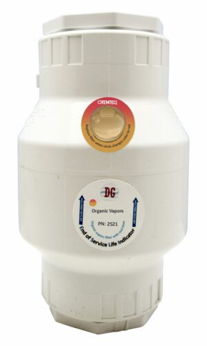 Organic Vapors DG Filter with end of service life indicator 2521