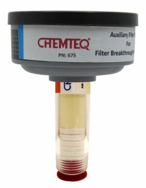 Hydrogen Cyanide Breakthrough Indicator With Auxiliary Filter Trap HCN BTI AFT