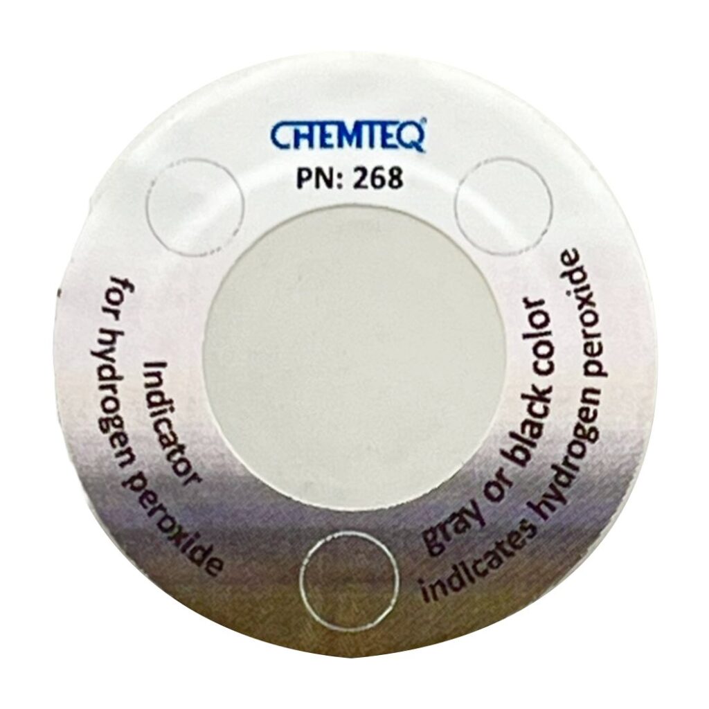 Hydrogen Peroxide Breakthrough Indicator Sticker Type B