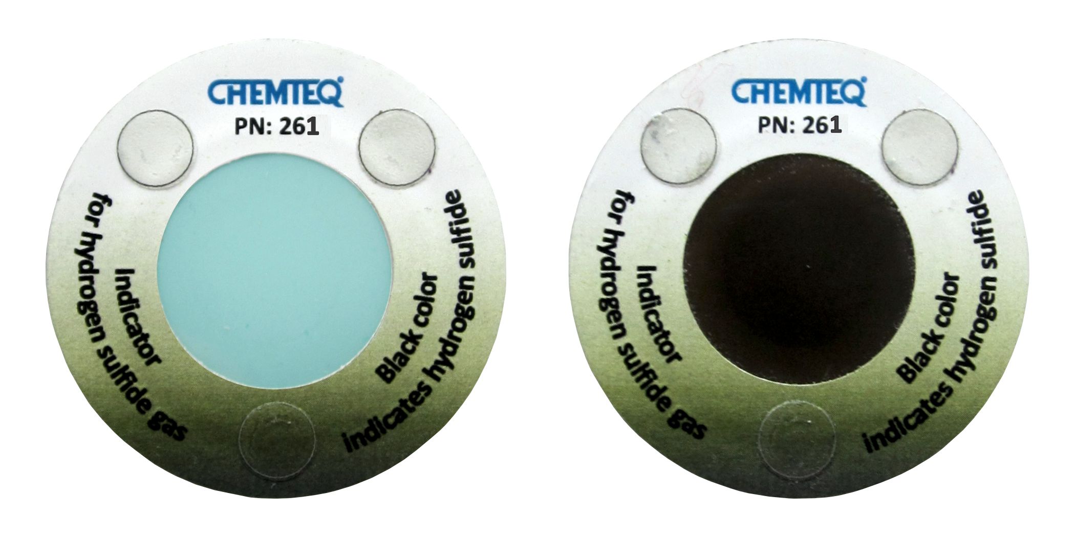 Hydrogen sulfide WP Breakthrough Indicator Sticker Type B (BTIS B) - Image 2